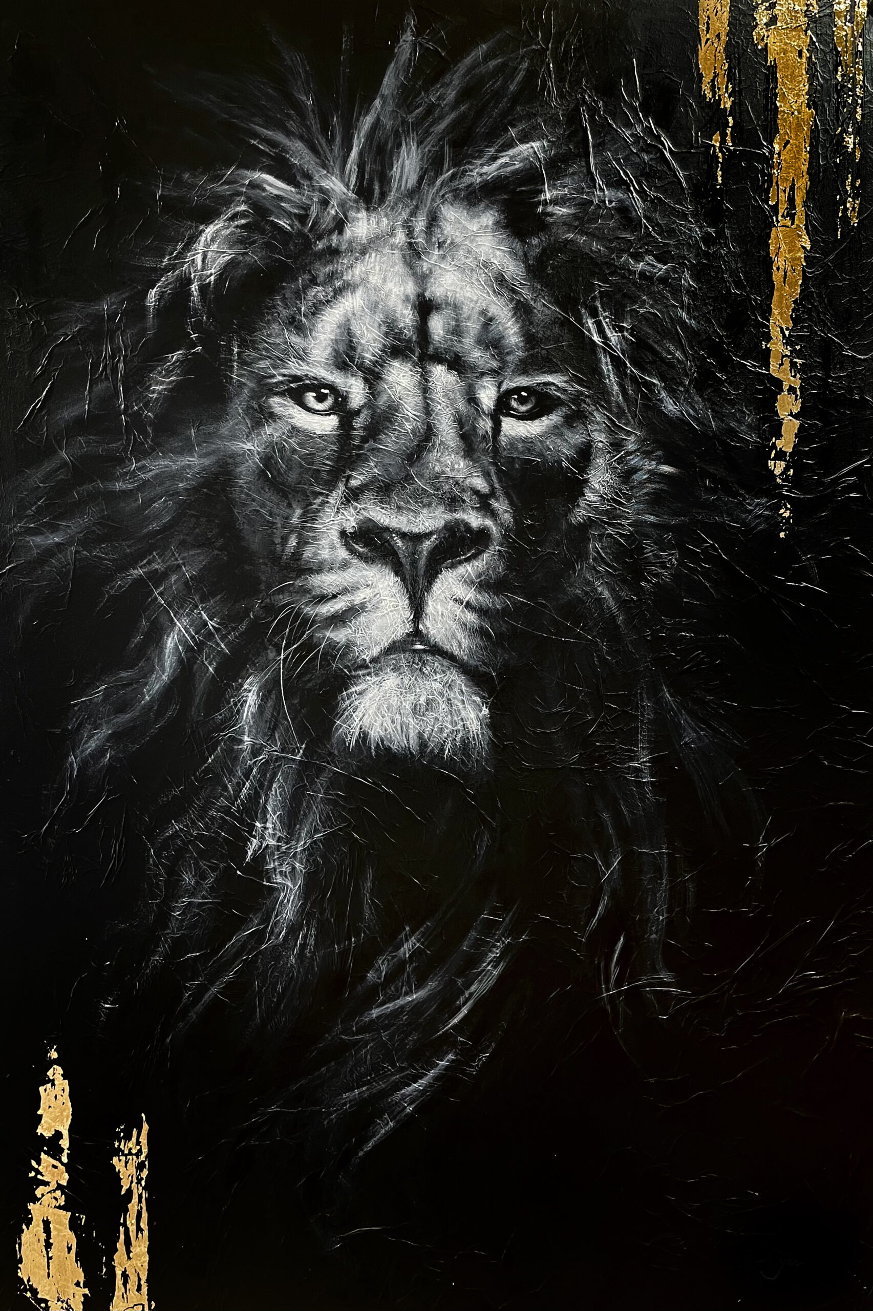 The lion king, 150x100cm, ND
